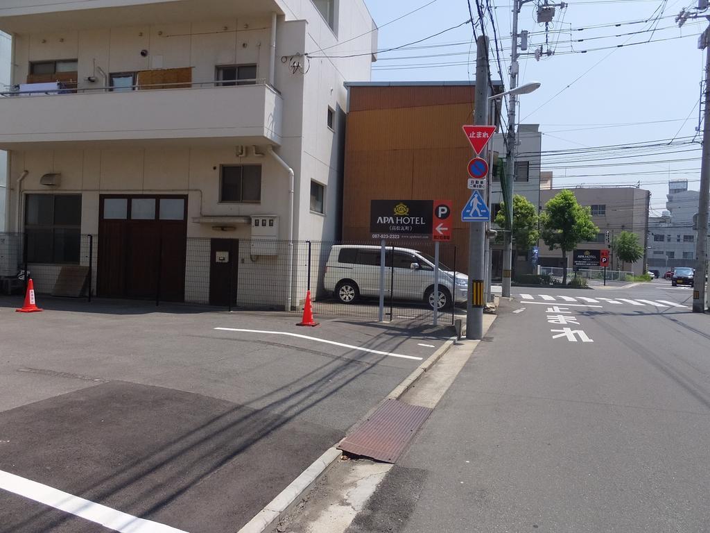 Apa Hotel Takamatsu Kawaramachi Dış mekan fotoğraf