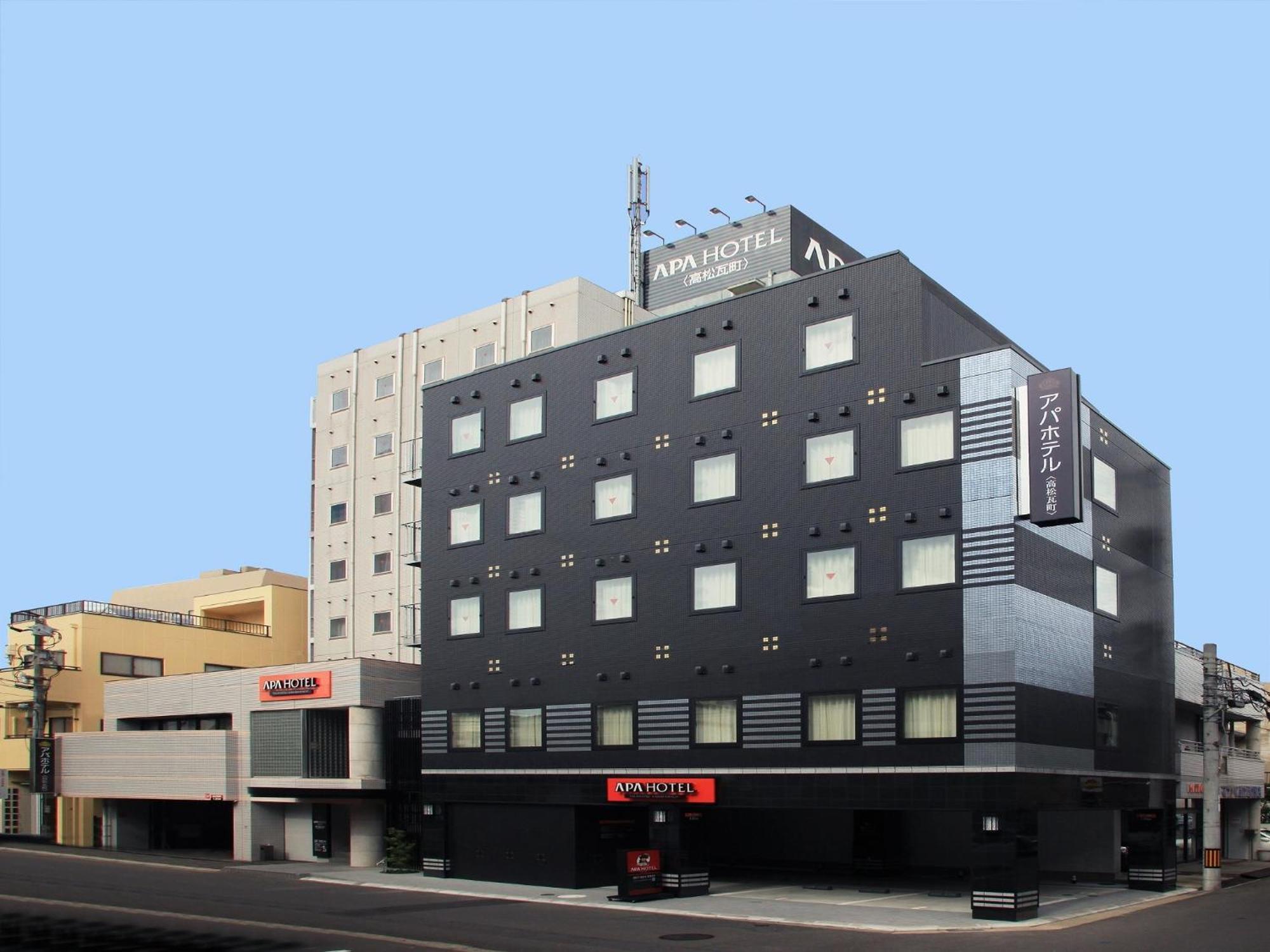 Apa Hotel Takamatsu Kawaramachi Dış mekan fotoğraf