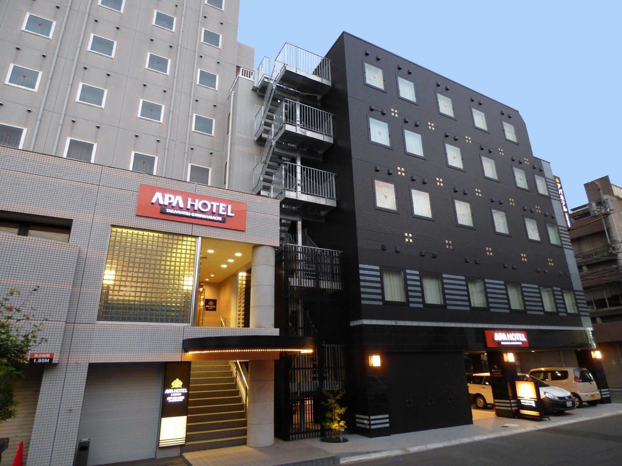 Apa Hotel Takamatsu Kawaramachi Dış mekan fotoğraf