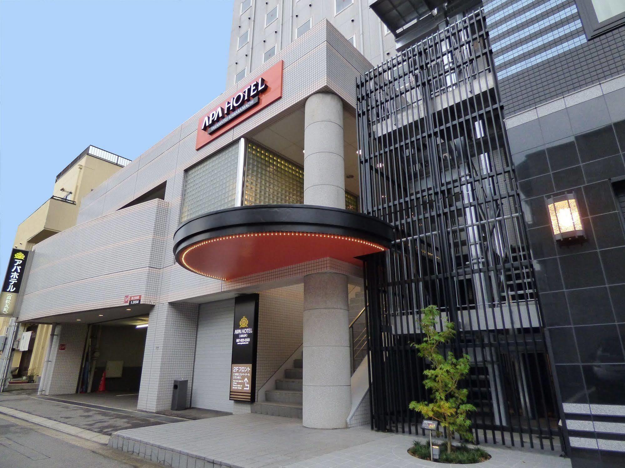 Apa Hotel Takamatsu Kawaramachi Dış mekan fotoğraf
